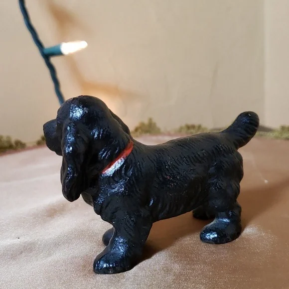 Metal Cocker Spaniel Statue - Picture 3 of 8